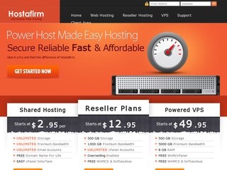 Details : Hostafirm Web Hosting